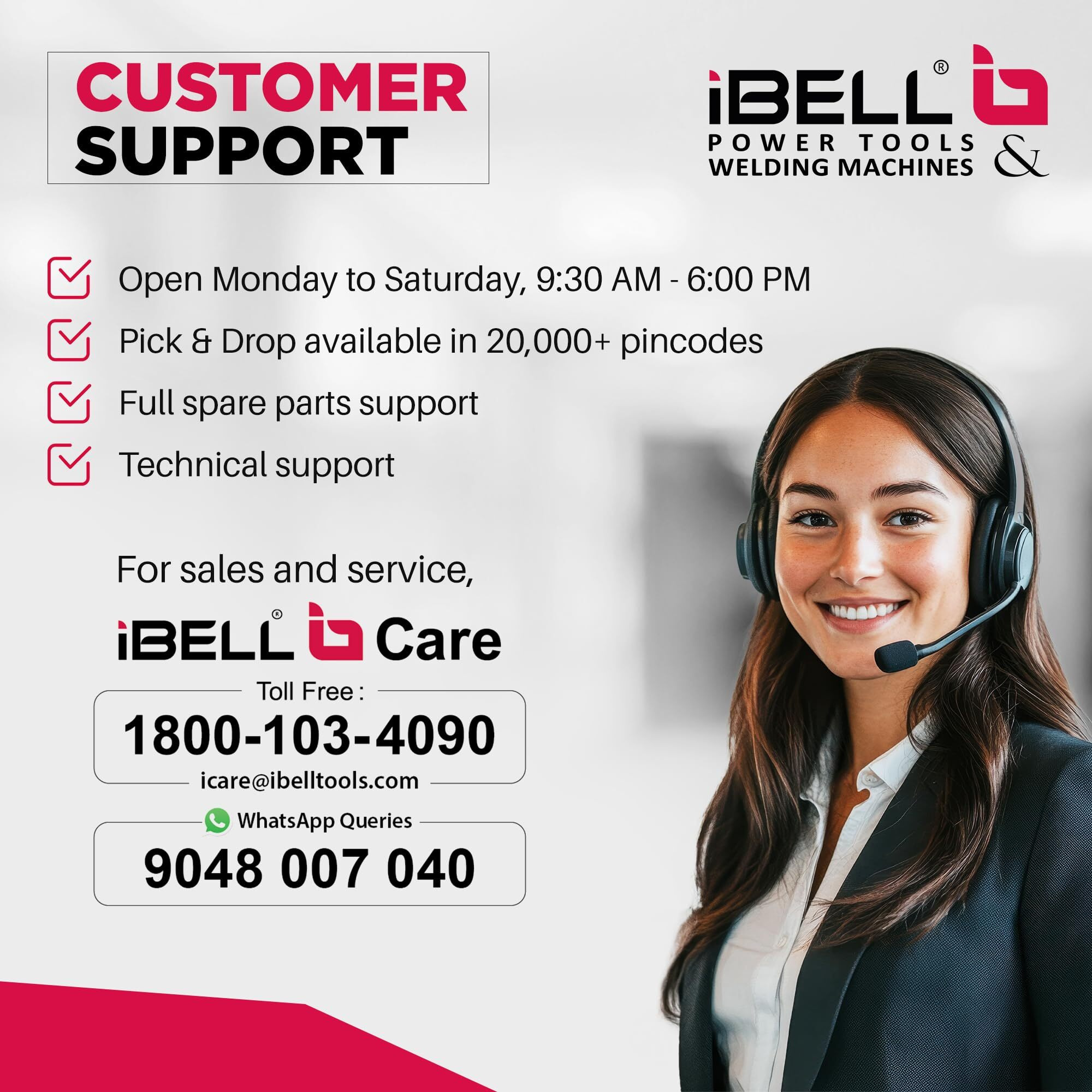 Ibell Impact Drill Id13-80, 650W, Copper Armature, Chuck 13Mm Keyless Auto, 2800 Rpm, 2 Mode Selector, Forward/Reverse With Variable Speed