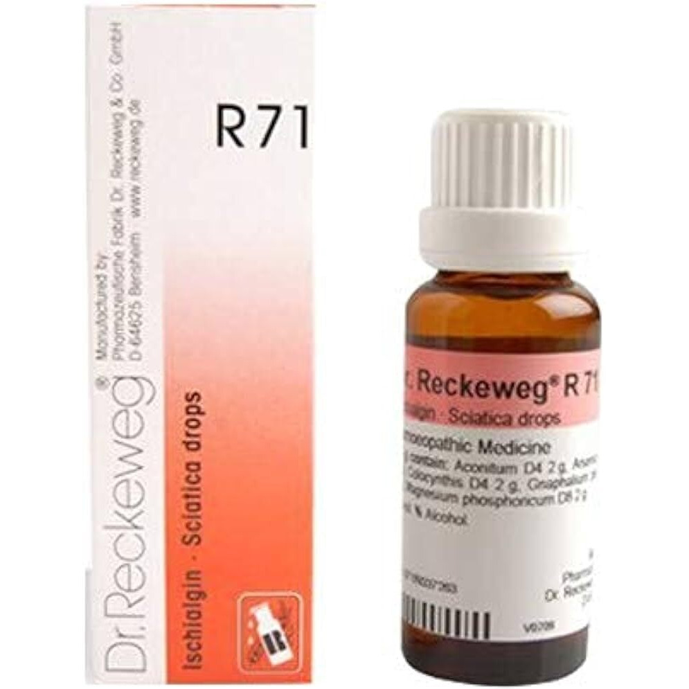 Dr. Reckeweg Dr Reckeweg R 71 Sciatica 22 Ml Reckeweg