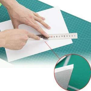 Home Buy Double Sided Self Healing Plastic Eco Friendly 5 Layers Cutting Mat Imperial/Metric A3 (18 X 12Inch, Multicolour)