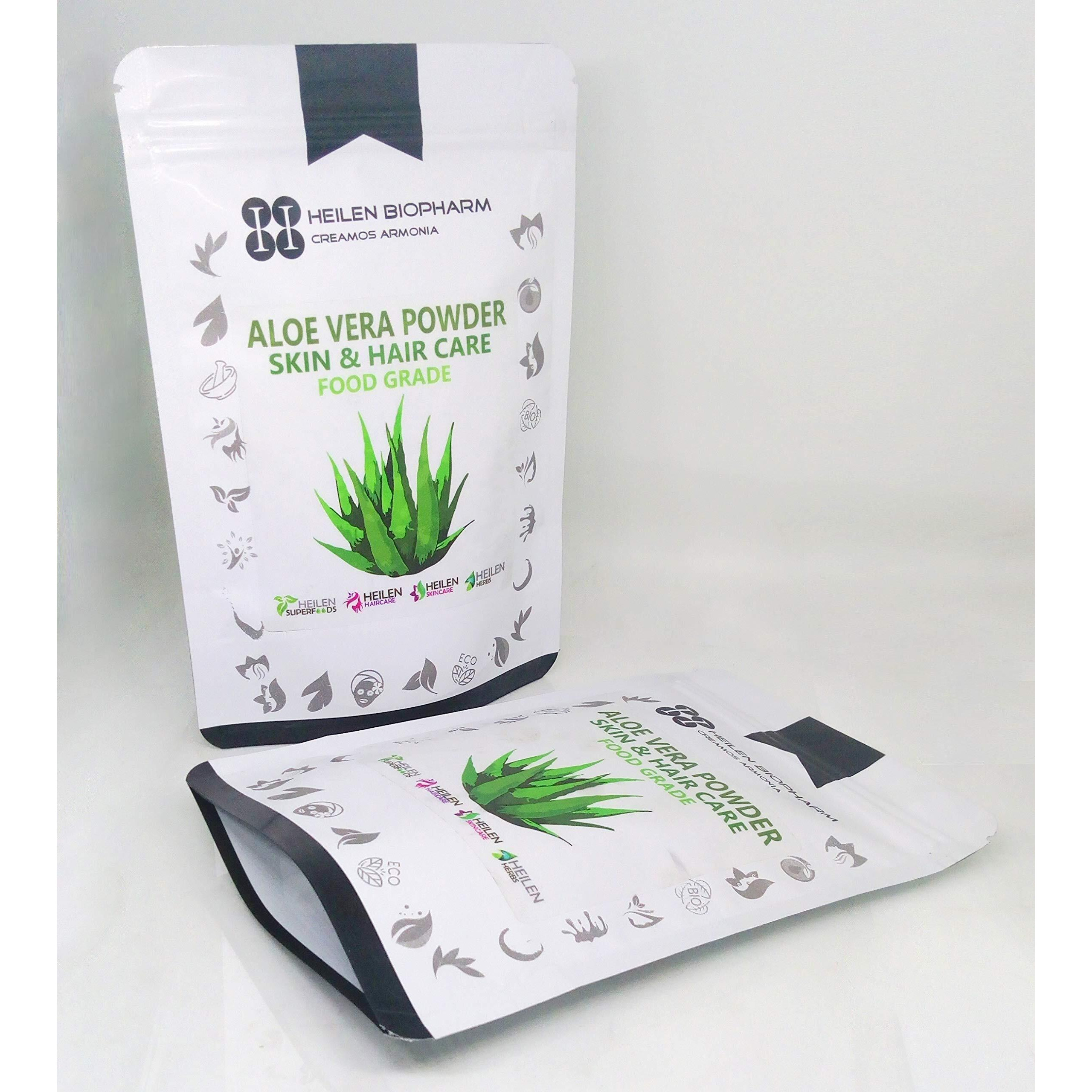Heilen Biopharm Aloe Vera Leaf Powder For Health Improvement - 400 G Pack Of 1
