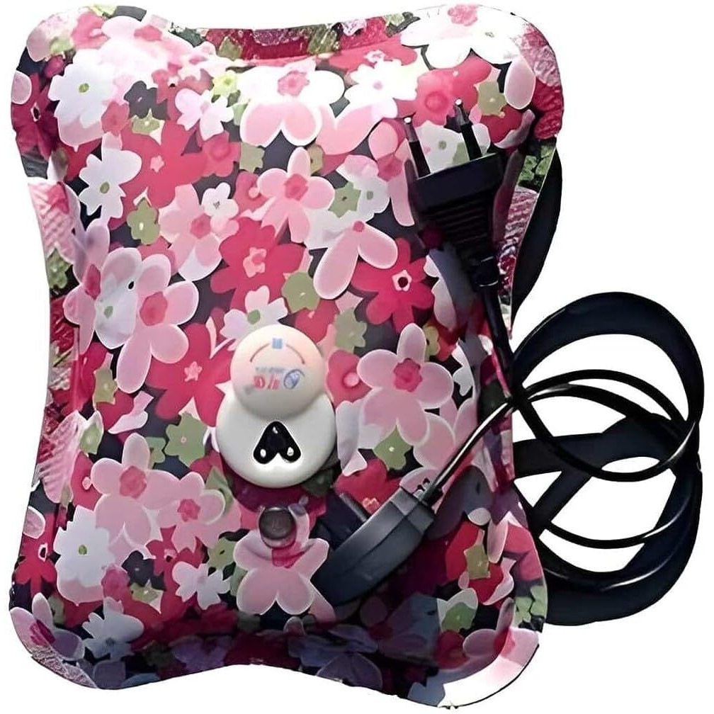 Unyks Star Electric Hot Water Bag For Pain Relief  Heating Pad For Period Cramps, Back Pain, And General Pain Relief  Rechargeable Gel Heating Pad  Warm Water Bag  Electric Hot Bag For Instant Comfort