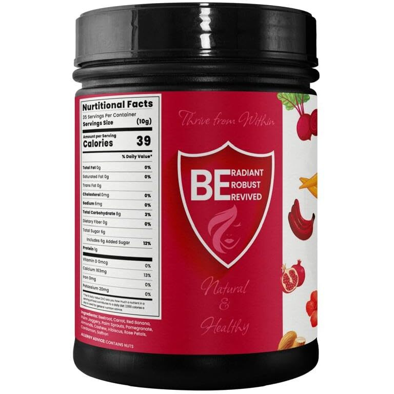 Palm Era Red Bliss, 350G | Skin Radiance & Natural Wellness, Improve Hemoglobin, Boost Immunity