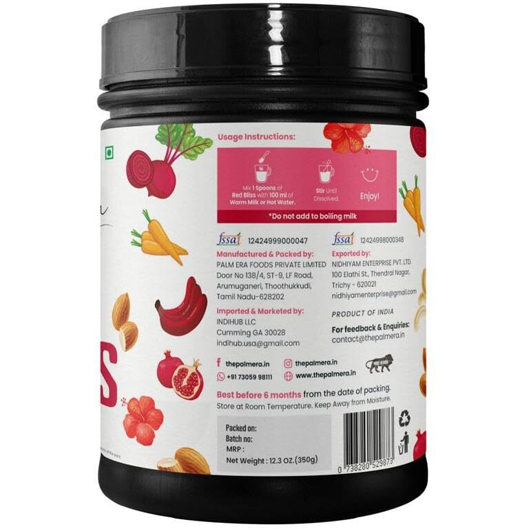 Palm Era Red Bliss, 350G | Skin Radiance & Natural Wellness, Improve Hemoglobin, Boost Immunity