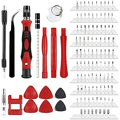 Novo 115 In 1 Interchangeble Multipurpose Mini Screwdriver Set Magnetic Slot Wrench Bits Repair Tools Kit Set Combination Screwdriver Set For Home Appliance,Laptop,Mobile,Computer
