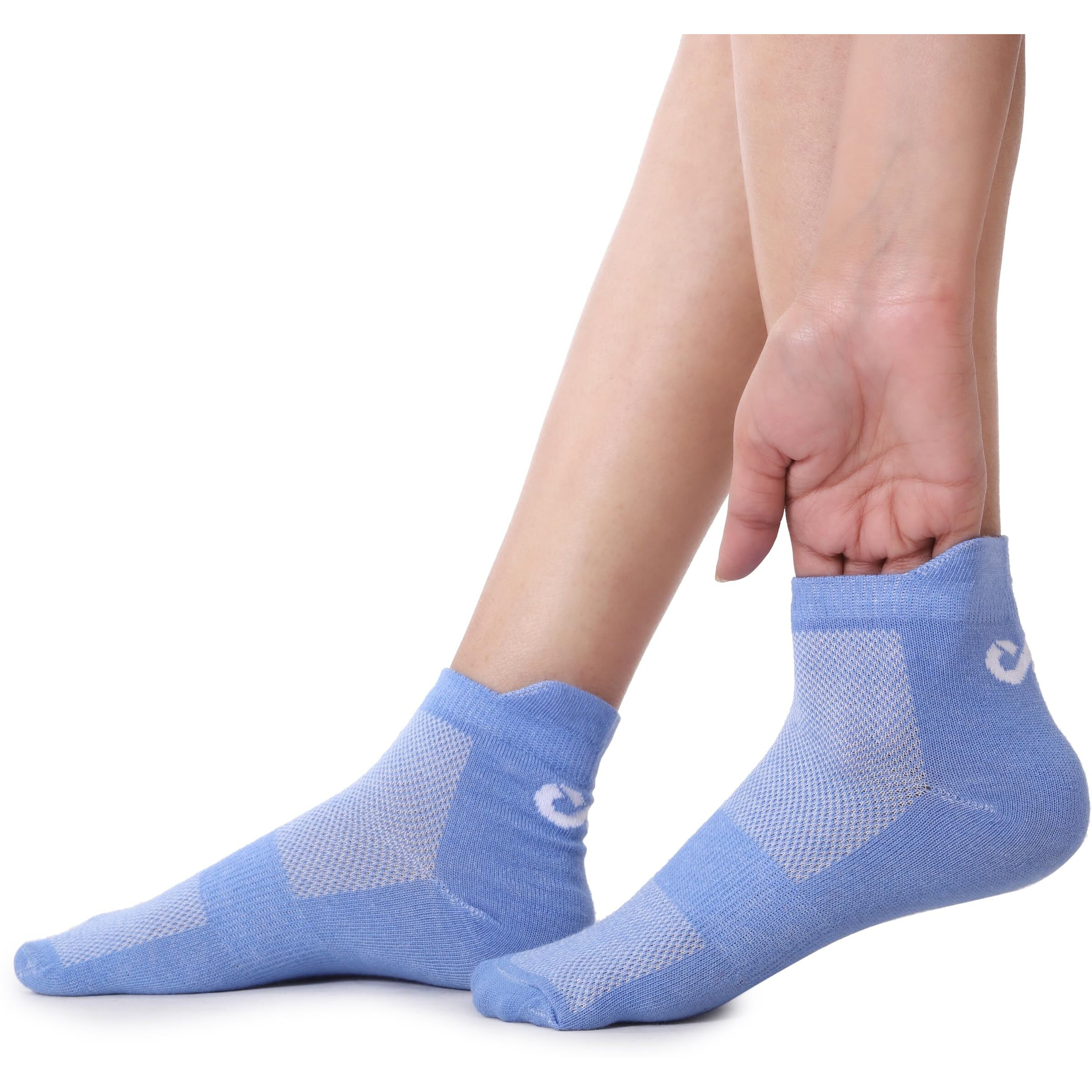 Xjarvis Miami Ankle Socks For Women & Girls  Soft Cotton, Odor-Free, Breathable & Comfortable Everyday Socks  Perfect For Sports, Running & Available Multicolor (Pack Of 6)