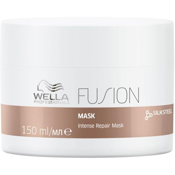 Wella Professionals Fusion Fresh Intense Repair Hair Mask | 150 Ml | Dry Damaged Hair Treatment | With Silk Amino Acids | To Strengthen Hair Against Breakage,1 Count