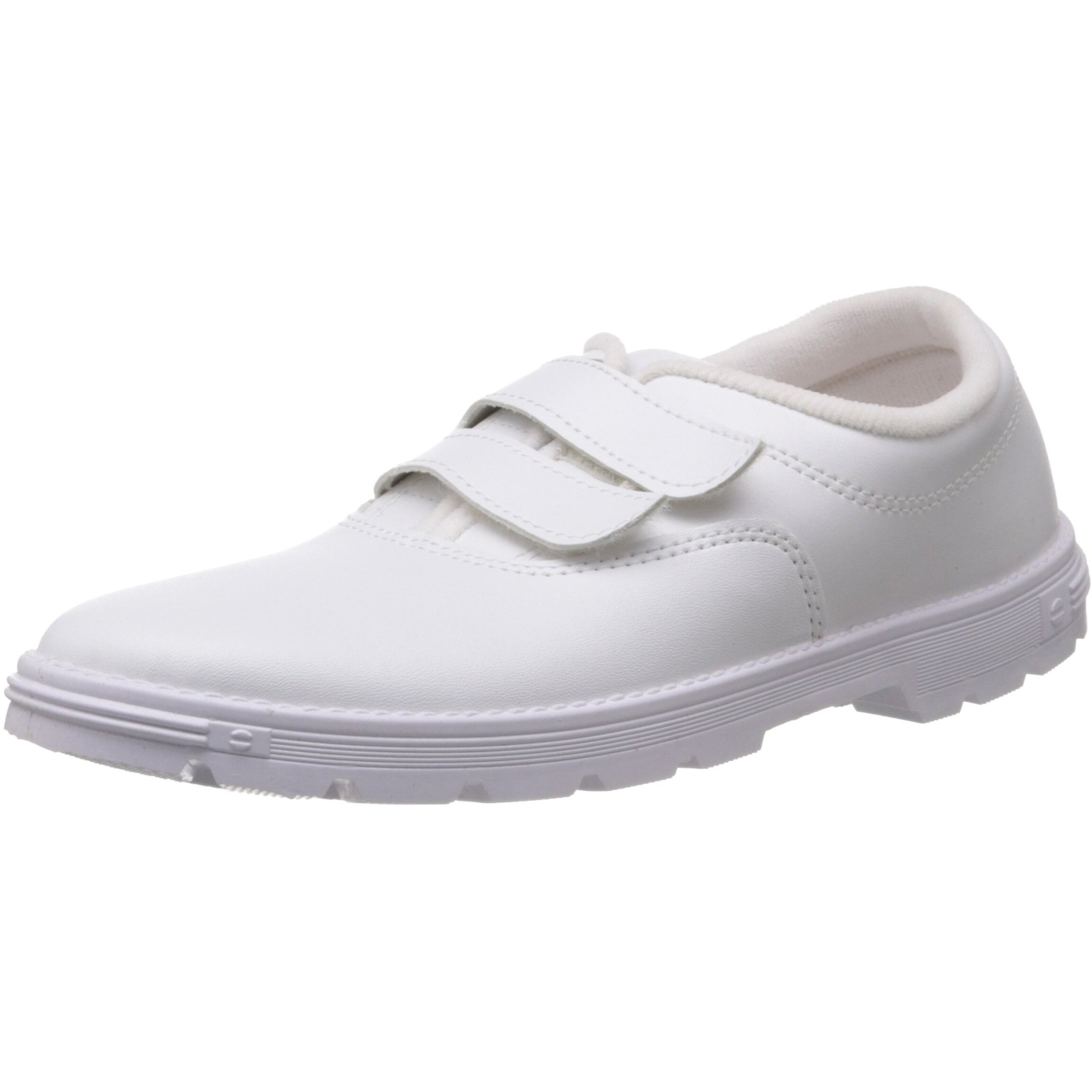 Liberty Kids S/Boy-V White School Shoes - 13C Uk
