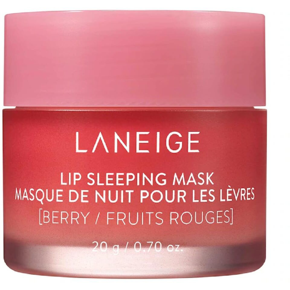 Laneige Lip Sleeping Mask_Ex | Moisturizing Lip Treatment With Vitamin C + Shea Butter For Soft Hydrated Lips | Overnight Repair | Lip Balm For Dry Chapped Lips | Lasting Hydration| Berry |20Gm