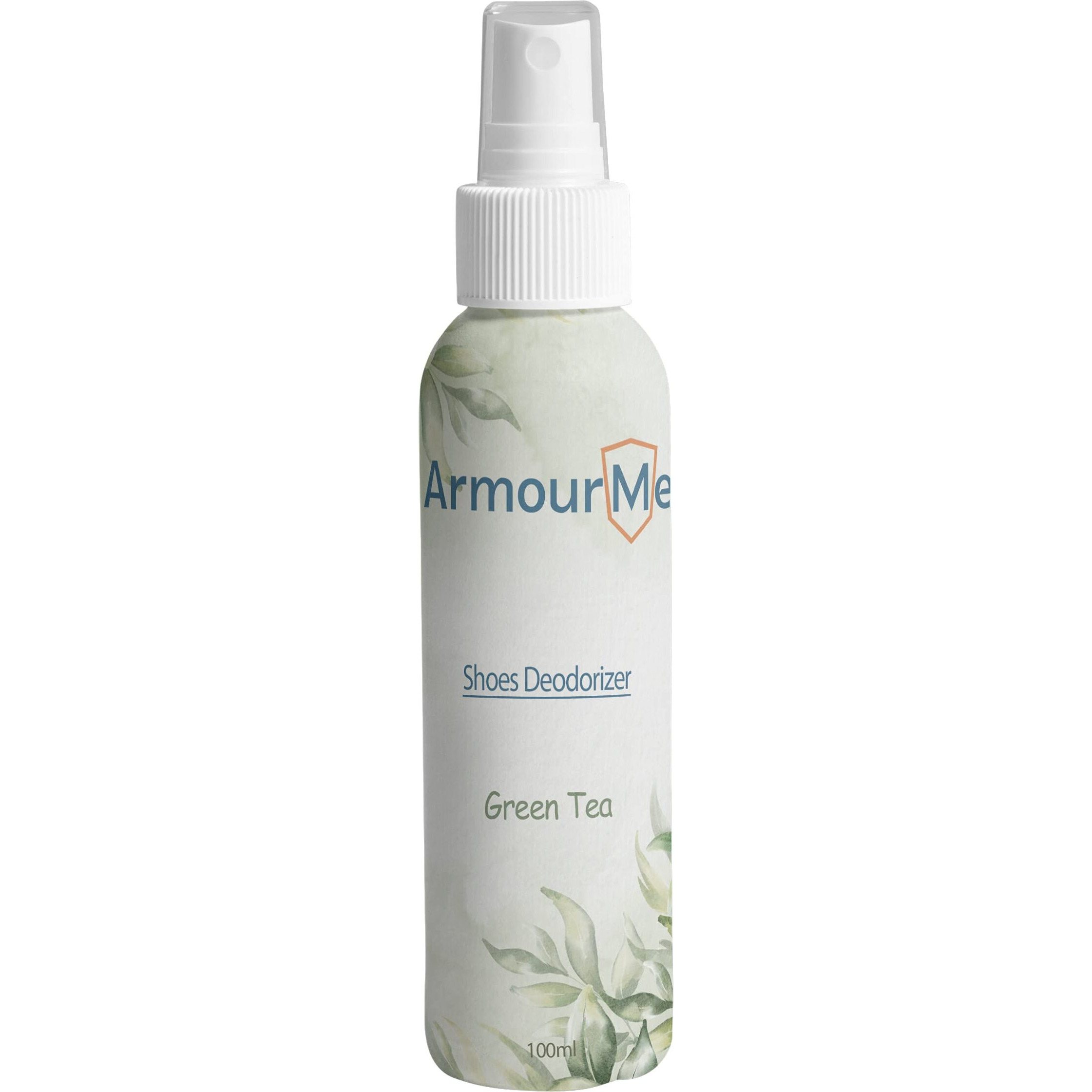 Armourme Shoe Spray | Shoe Deodorizer | Shoe Spray Smell Eliminator For Shoes And Sandal | Men & Women Extra Strength Shoe Odor Eliminator | Socks Deodorize. (Green Tea, 100 Ml (Pack Of 1))