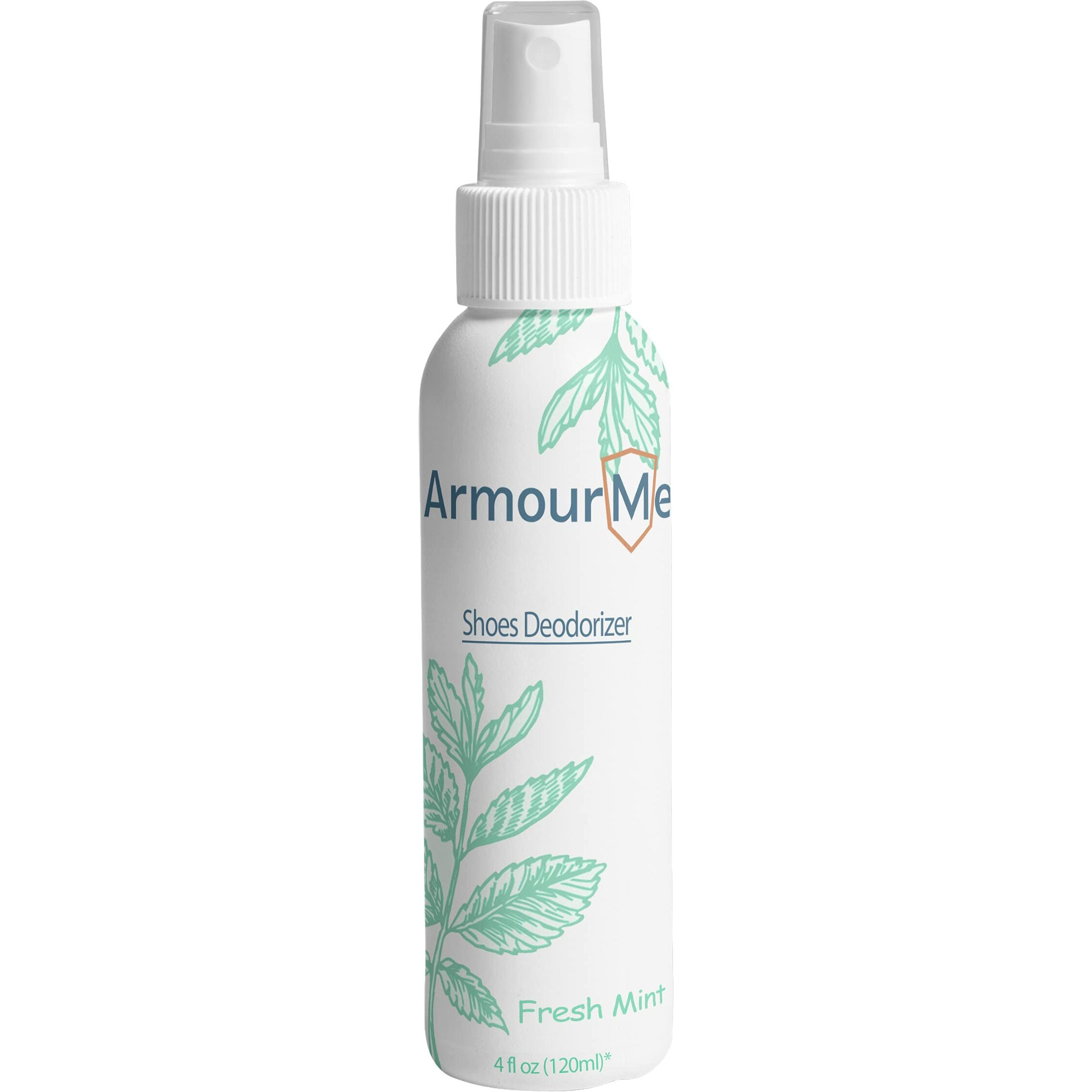 Armourme Shoe Spray | Shoe Deodorizer | Shoe Spray Smell Eliminator For Shoes And Sandal | Men & Women Extra Strength Shoe Odor Eliminator | Socks Deodorize. (Fresh Mint, 100 Ml (Pack Of 1))