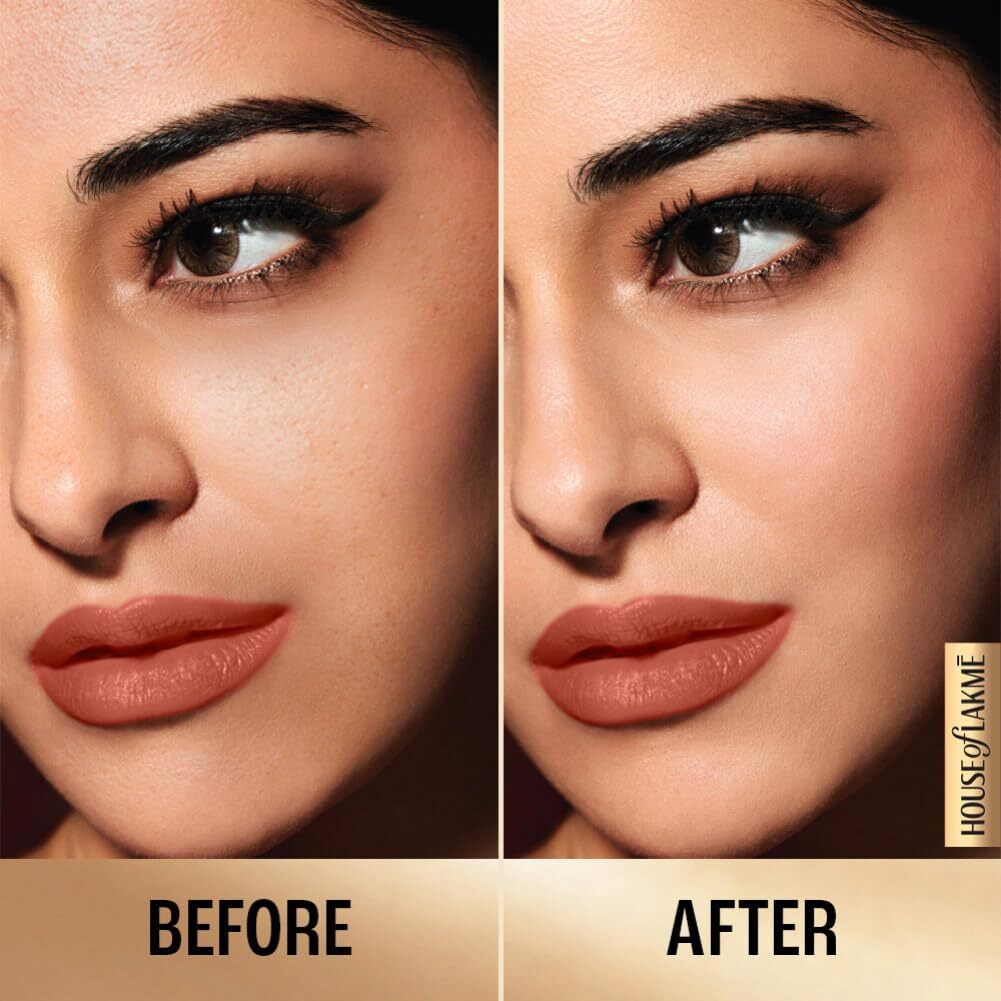Lakme 9 To 5 Primer With Matte Powder Foundation Compact, Natural Light, 9G