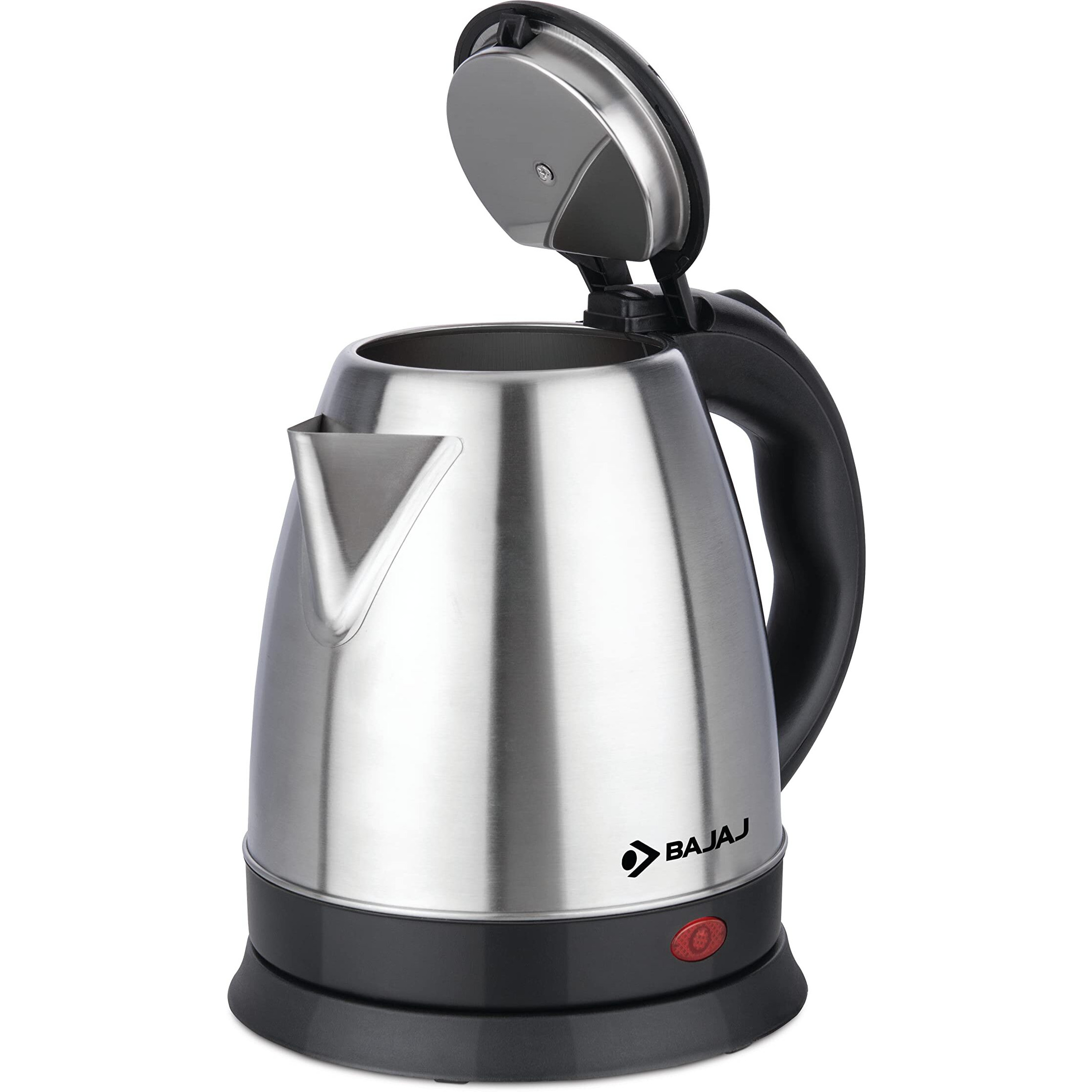 Bajaj Ktx 1.5 Litre Dlx Electric Kettle | 1350W Kettle With Stainless Steel Body | Cordless Operation | Auto Shut-Off Mechanism | 2-Yr Warranty Black