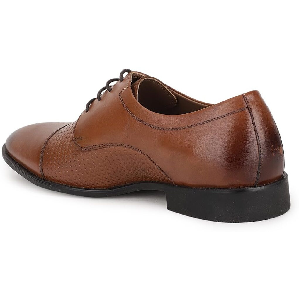 Hush Puppies Mens Deen Derby 1 Brown 1 Uniform Dress Shoe - 8 Uk (8244890)