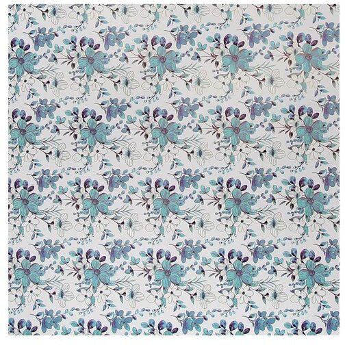Little Birdie Gift Wrapping Paper Sheets Wild Flora Aqua Shimmer 20 X 30Inch 8 Sheets |Gift Papers For Packaging |Gift Covers Wrapper Roll | Colorful Wrapping Paper | 1 Designs X 8