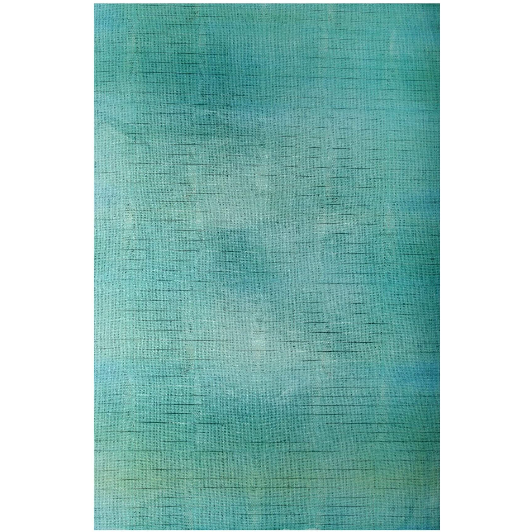 Little Birdie Gift Wrapping Paper Sheets Burlap Weave Aqua Shimmer 20 X 30Inch 8 Sheets |Gift Papers For Packaging |Gift Covers Wrapper Roll | Colorful Wrapping Paper | 1 Designs X 8