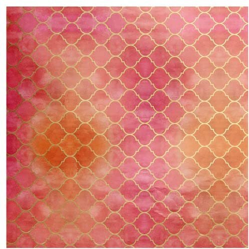 Little Birdie Gift Wrapping Paper Sheets Moroccan Trellis Rosy Notes 20 X 30Inch 8 Sheets |Gift Papers For Packaging |Gift Covers Wrapper Roll | Colorful Wrapping Paper | 1 Designs X 8