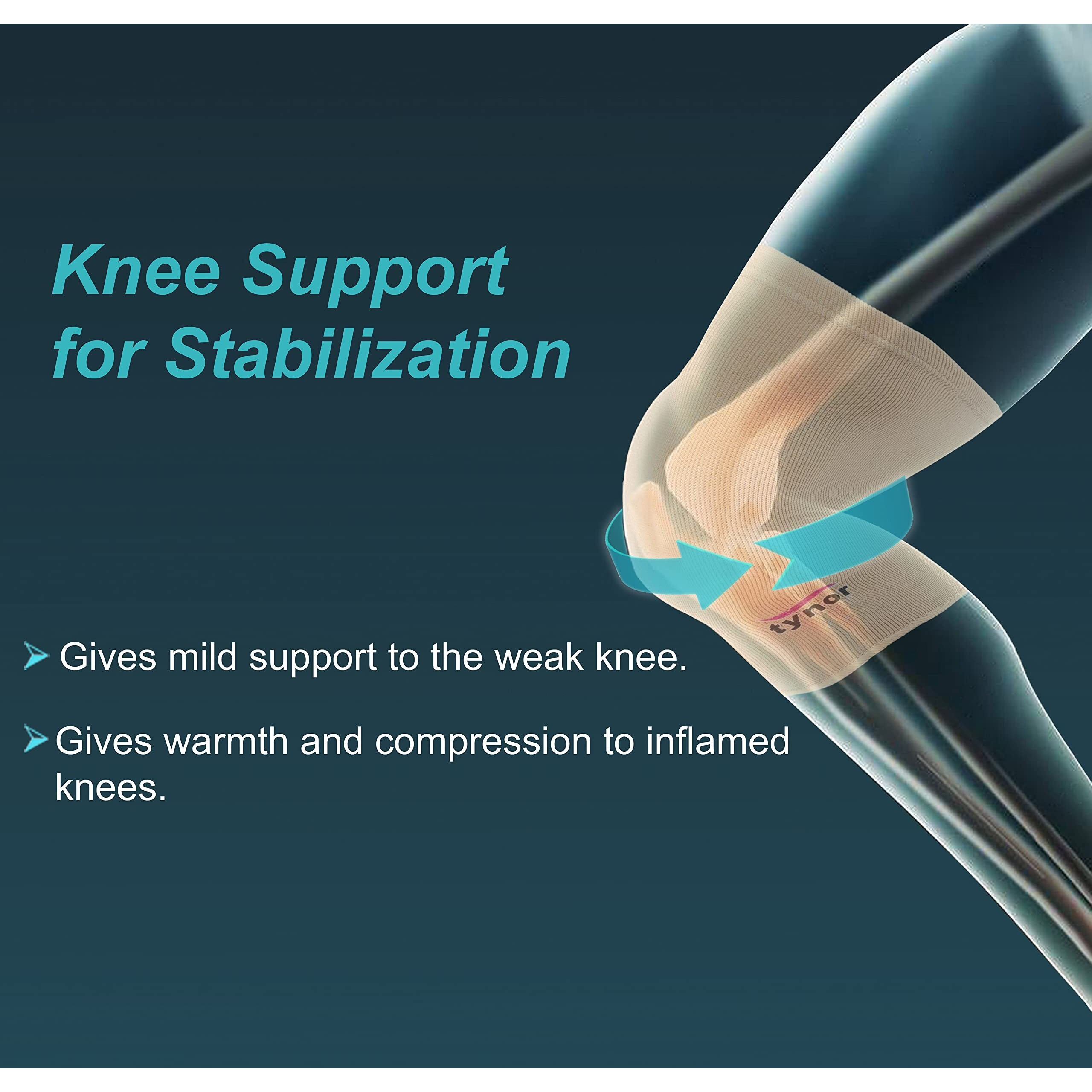 Tynor Knee Cap, Beige, Xxl, Pack Of 2