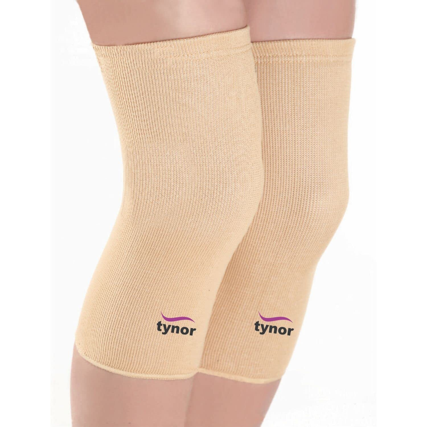 Tynor Knee Cap, Beige, Medium, Pack Of 2
