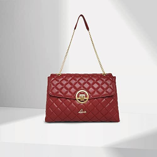 Lavie Quilt Eden Women's Flap Satchel (Wine)