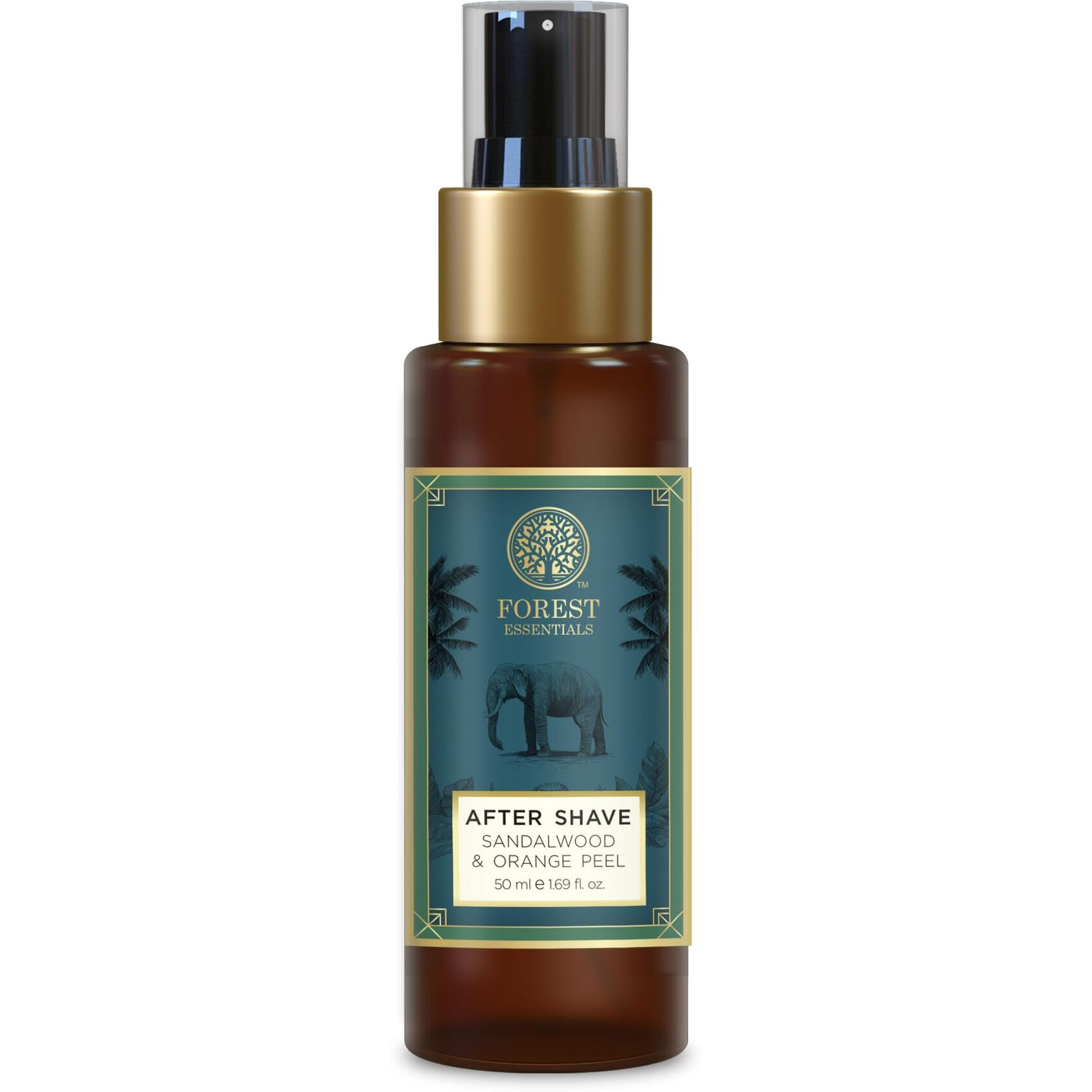 Forest Essentials Essentials For Him, Sandalwood & Orange Peel Spray Luxurious Gift Set For Men With Face Wash, Face Moisturizer, Special Occasion And Birthday Gift For Him, 3 Piece Gift Set