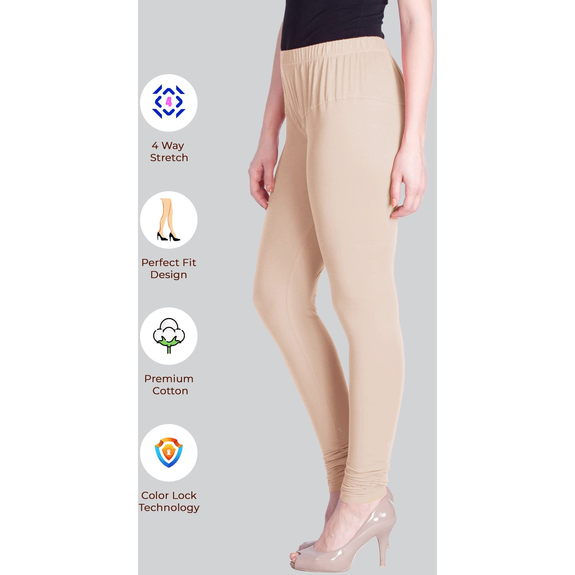 Lux Lyra Skin Free Size Churidar Leggings