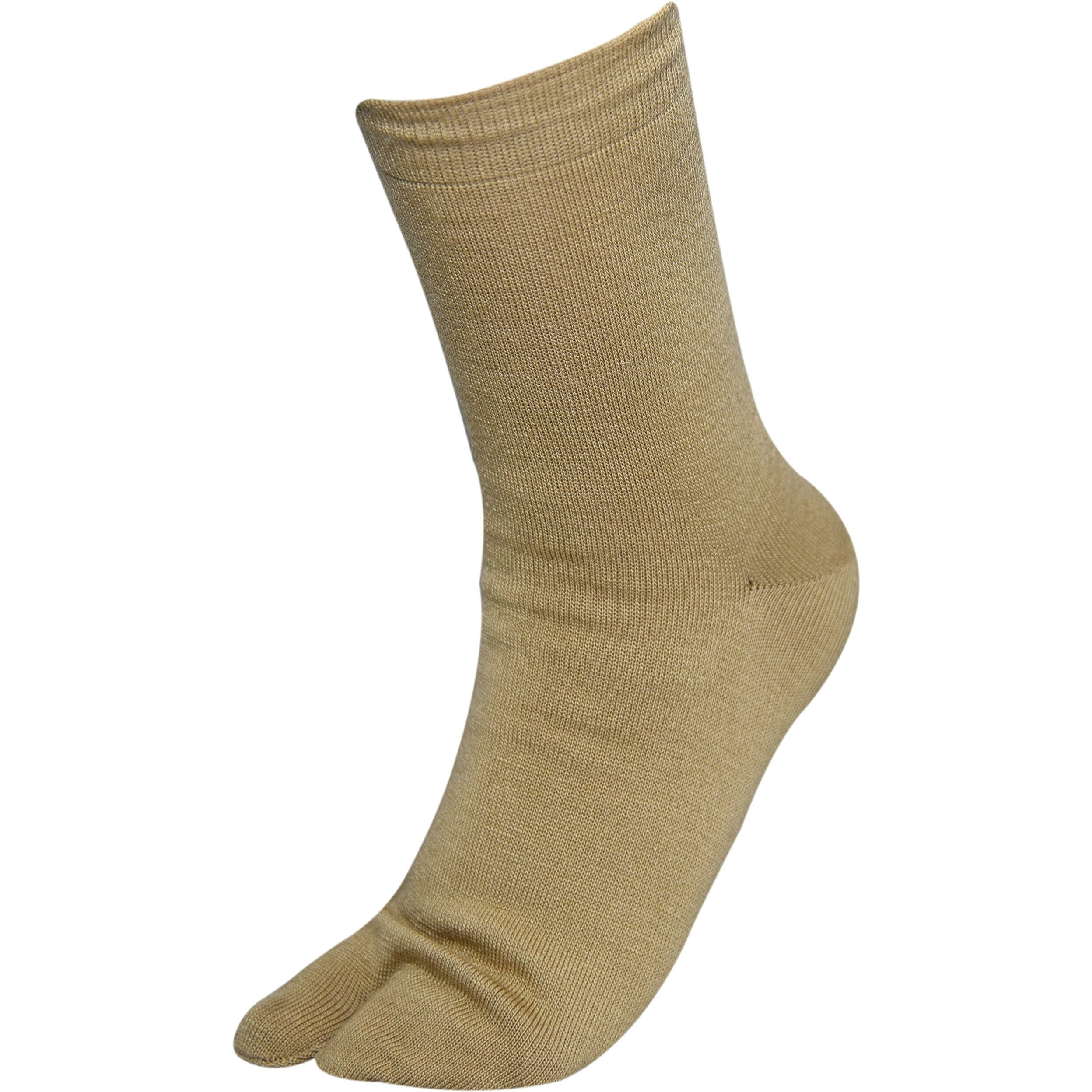 Balenzia Black Women Plain Woolen Toe Socks- Skin, Fawn (Pack Of 3)