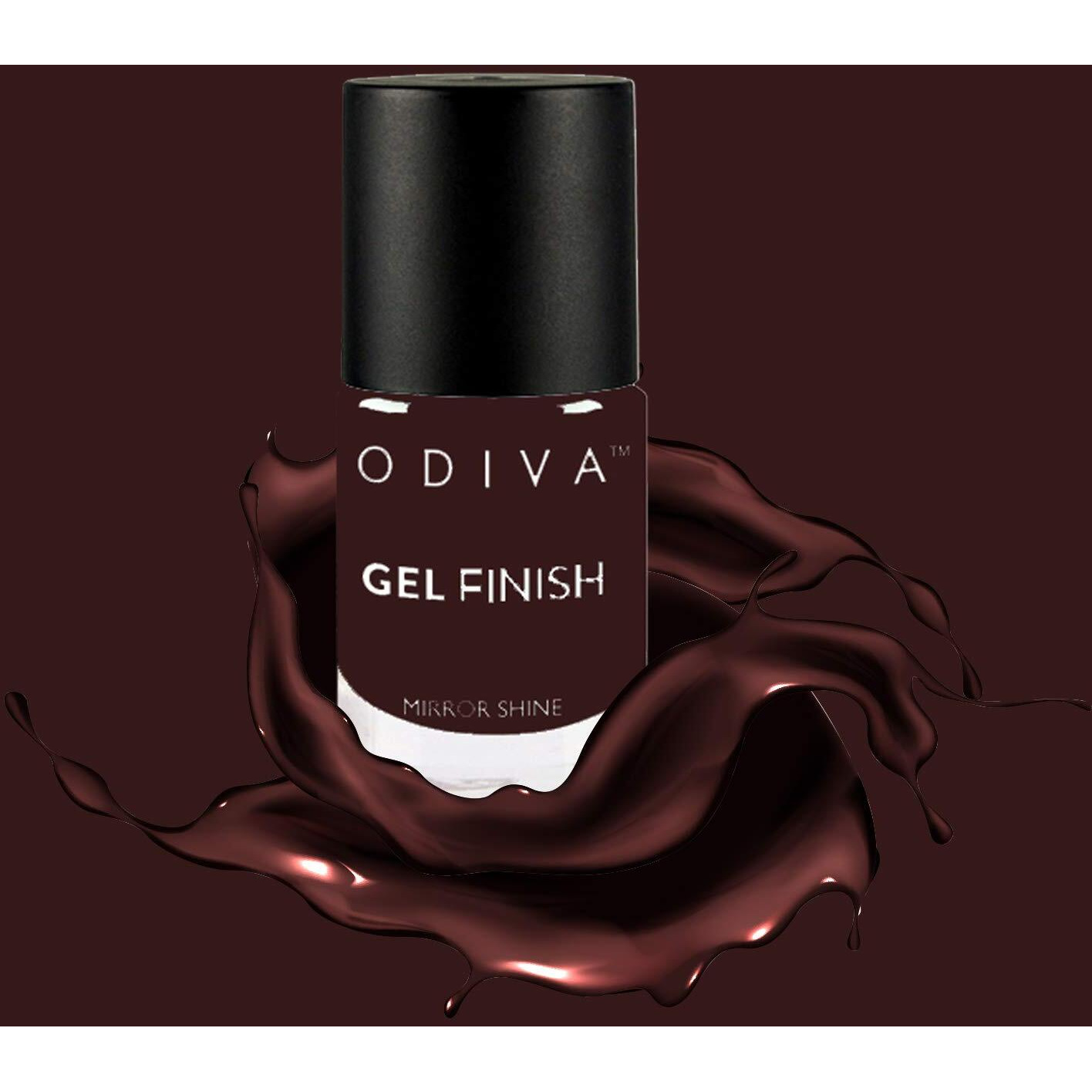 Odiva Gel Finish Nail Polish Quick Drying, Long Lasting, Chip Resisting Formula With Full Coverage 11 Ml (029 Royal Treatment (Purple))
