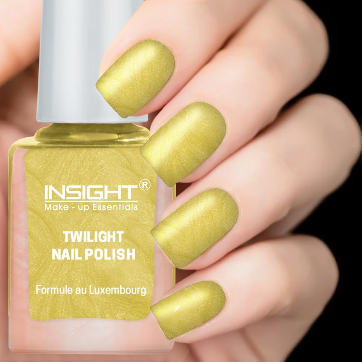 Insight Cosmetics Twilight Nail Polish|Quick Drying|Mettalic Finish|Long Lasting|No Chip Formula|No Harmful Chemicals,Dh-15408, 12 Ml