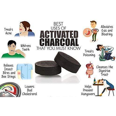 Healthvit Activated Charcoal Powder | Support Skin Health | Teeth Whitening Charcoal Powder | 100% Natural & Chemical Free | 250Gm