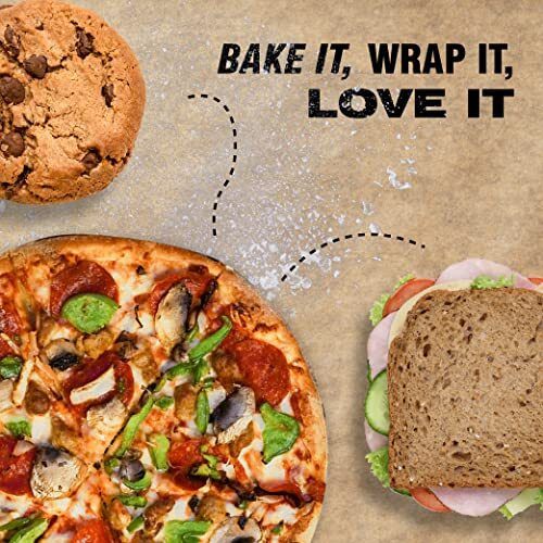 Beco Eco-Friendly Baking & Wrapping Paper, 11 Inch X 20 Meter Roll, Pack Of 1, 100% Bamboo Pulp & Chemical Free Parchment & Cooking Paper