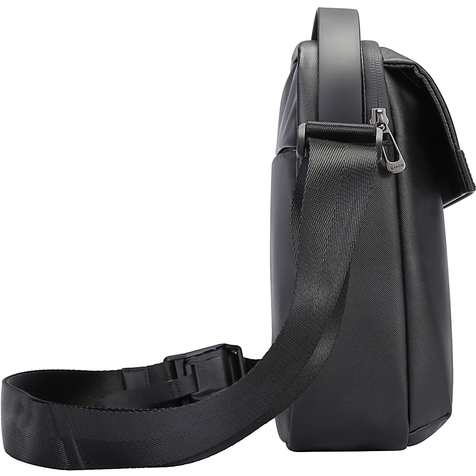 Red Lemon Bange Sling Messenger Bag Crossbody Bag For Men Chest Bag Side Bag Sling Bag For Ipad/Tablet Travel Office Business Messenger Shoulder Bag Money Bag For Men And Women (24X21.5X9 Cm) - Black