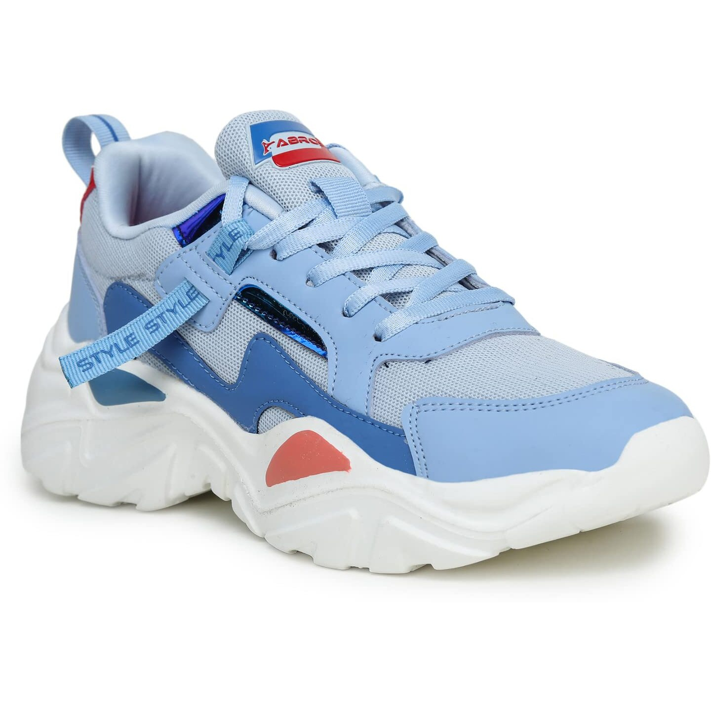 Abros Women's Serena Assl0141 Shoe's -Ice Blue/R.Slate -6Uk