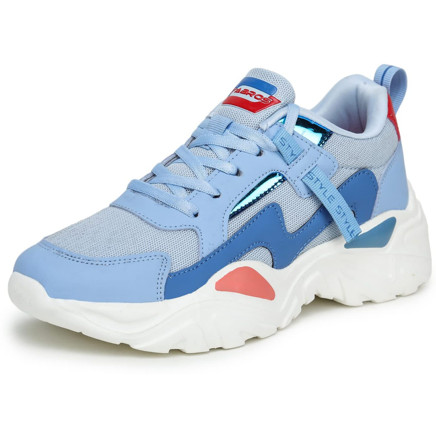 Abros Women's Serena Assl0141 Shoe's -Ice Blue/R.Slate -7Uk