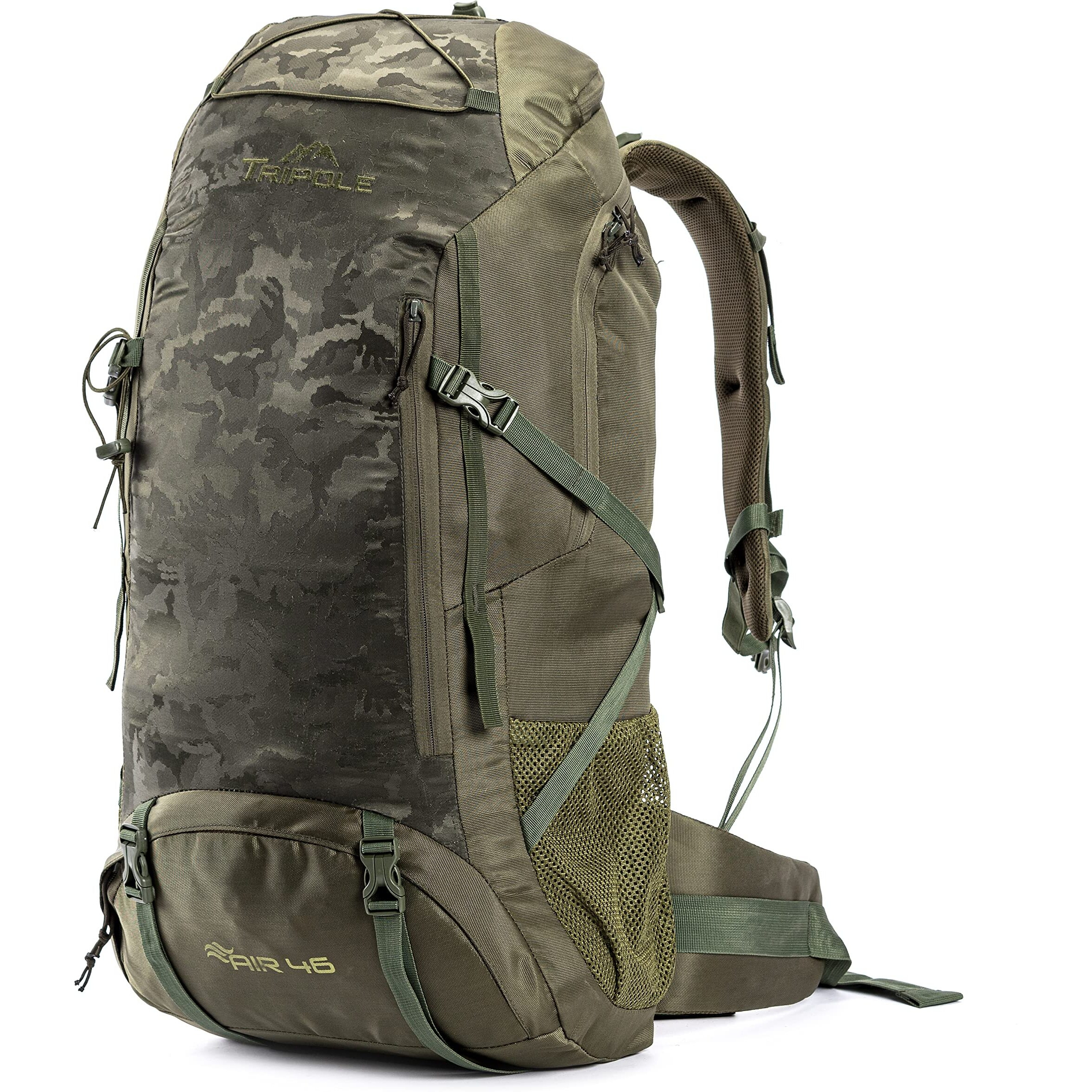 Tripole Air Trekking And Travel Rucksack With Rain Cover And Laptop Sleeve | 3 Year Warranty