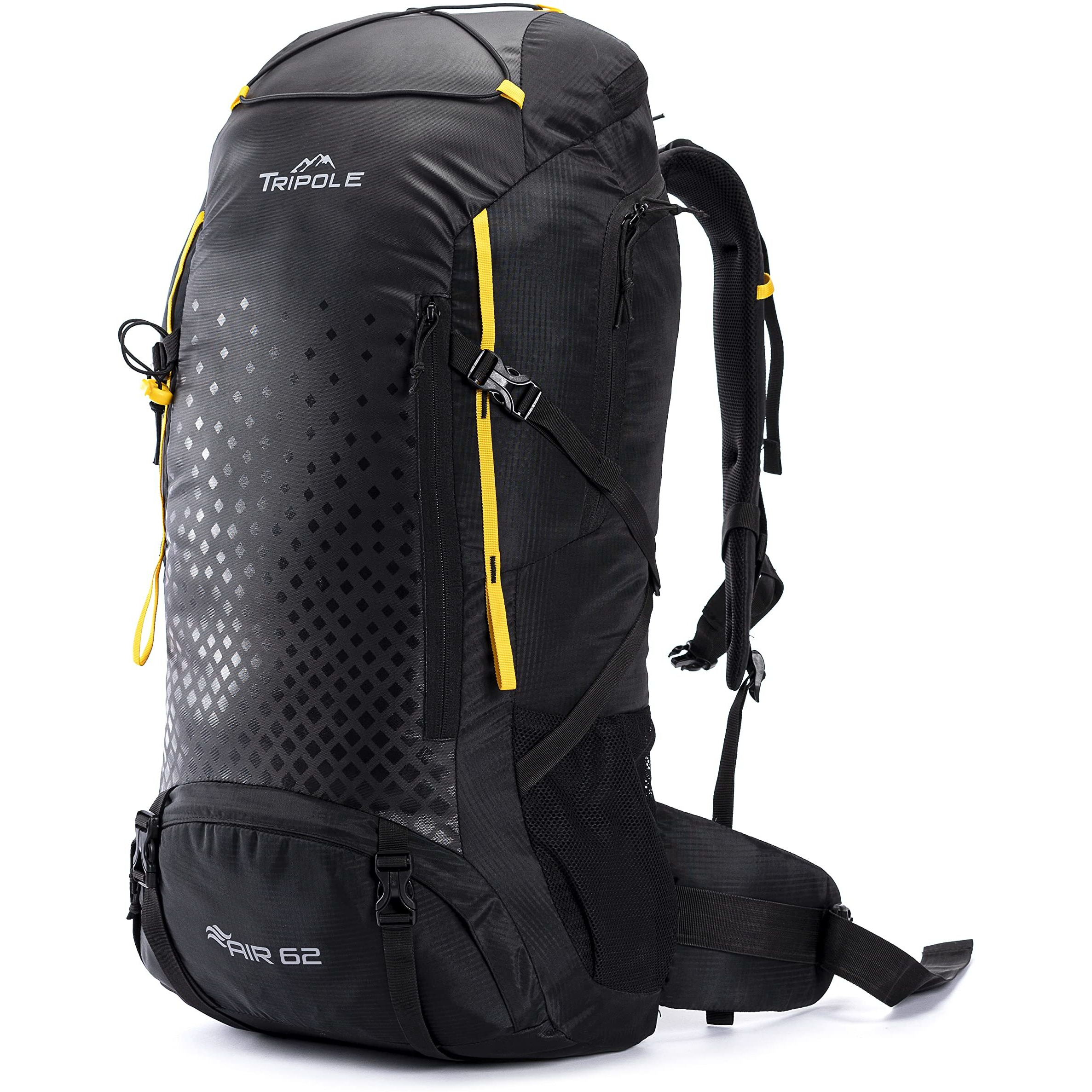 Tripole Air Trekking And Travel Rucksack With Rain Cover And Laptop Sleeve | 3 Year Warranty