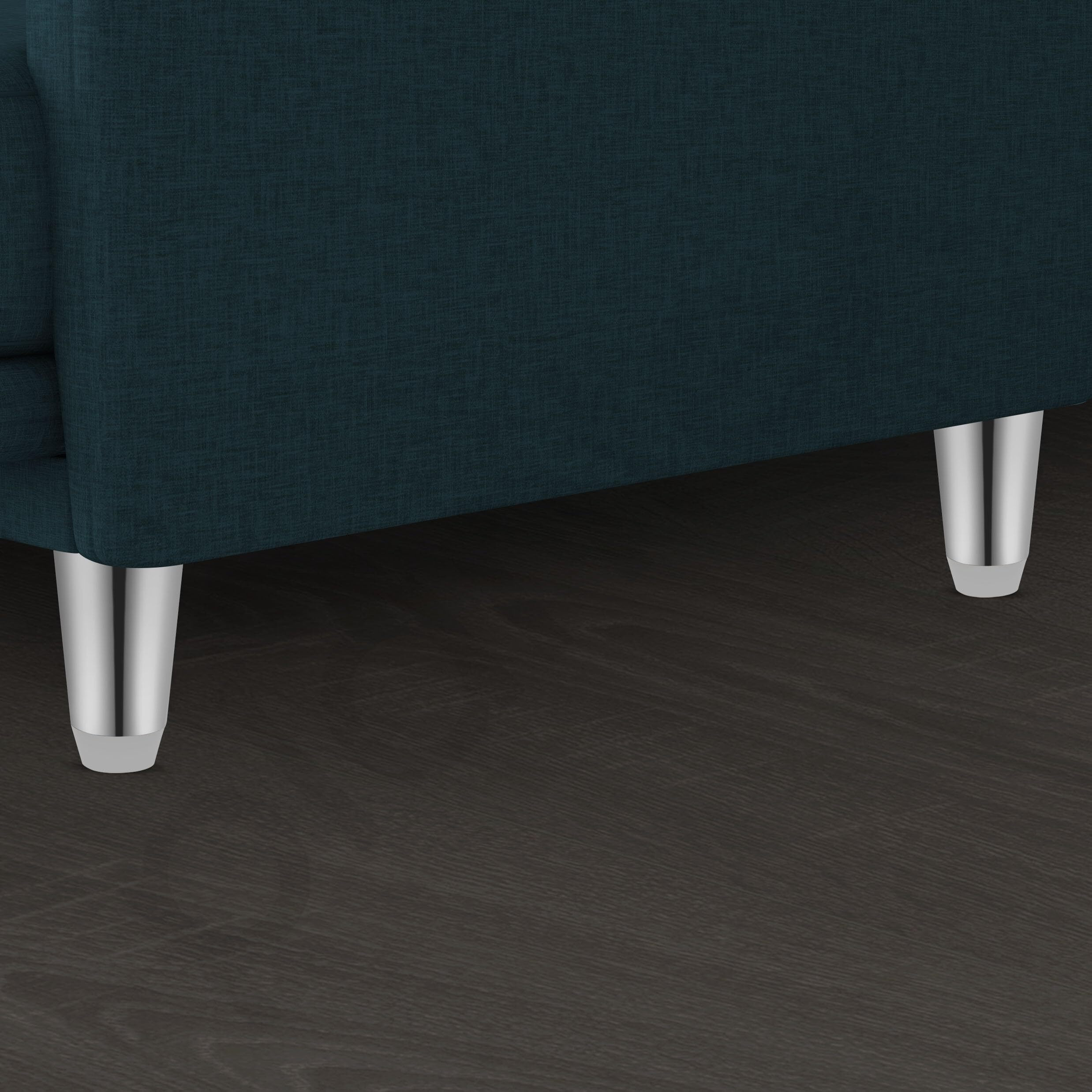 Plantex 4 Inch Sofa Legs/Sofa Support Legs/Sofa Legs For Table/Heavy Duty Sofa Legs (Chrome, 8 Pcs)