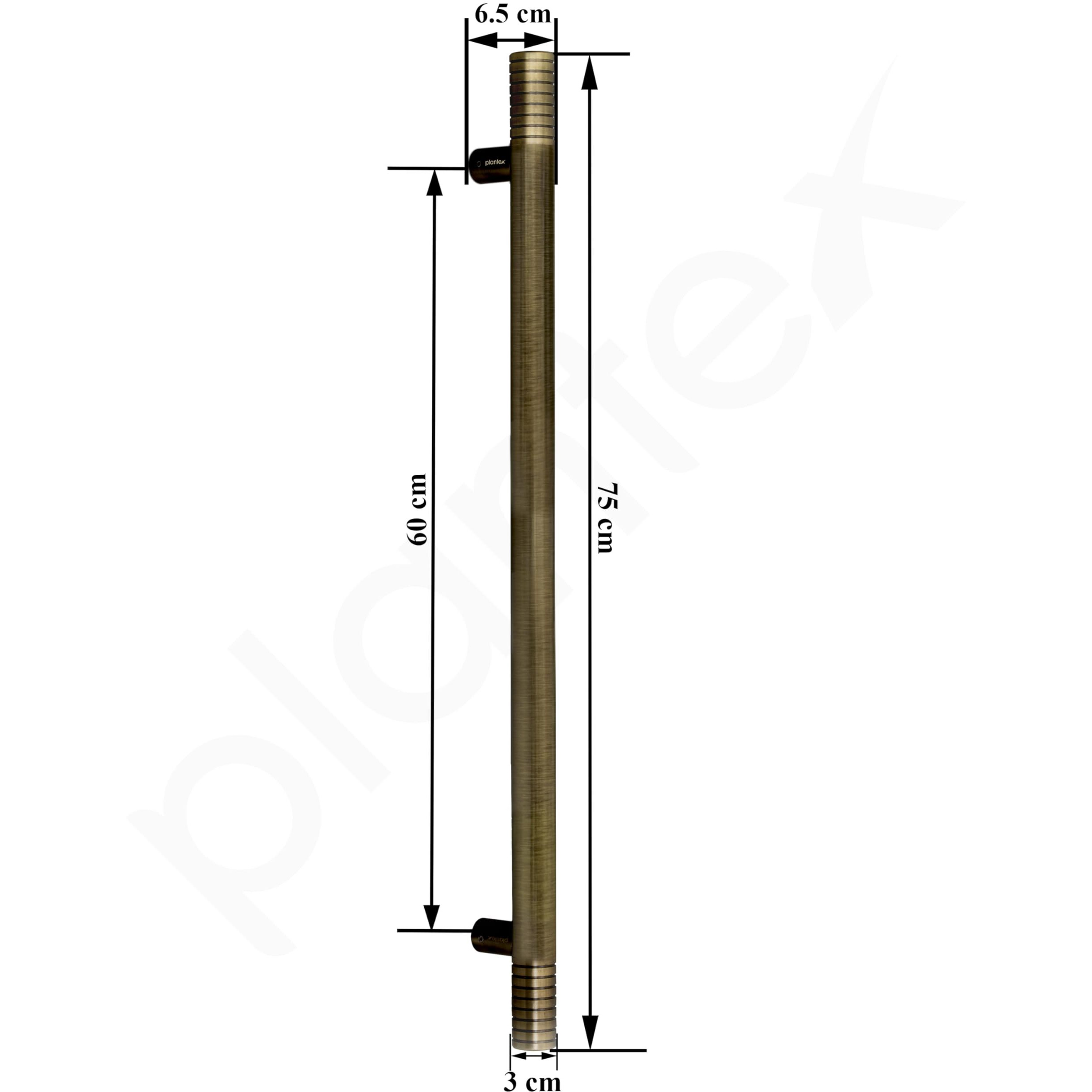 Plantex Heavy Duty Door Handle/30 Inch Main Door Handle/Door Pull-Push Handle/Door & Home Decor - Pack Of 1 (Brass Antique) - 3 Years Warranty