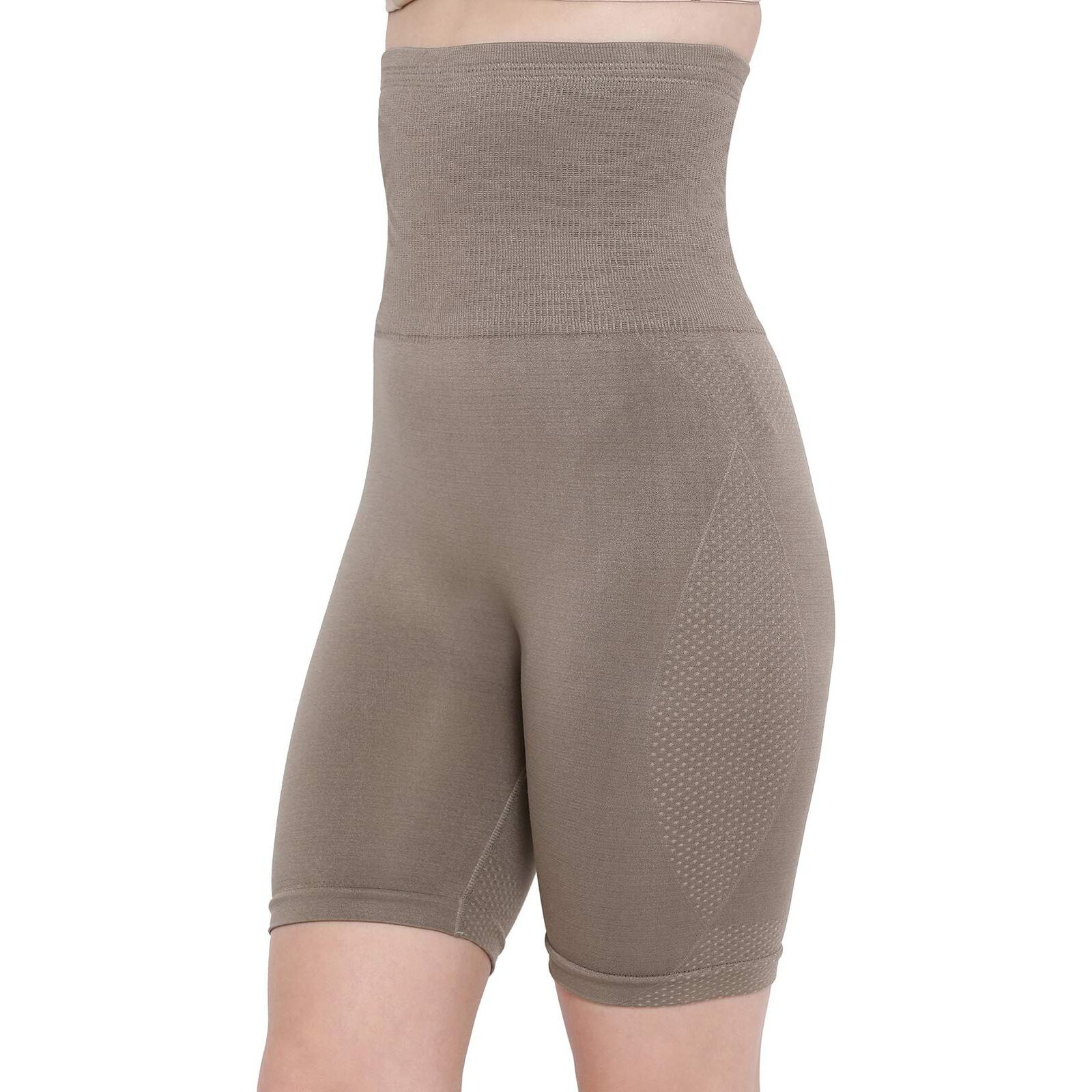 Clovia Women's Slim,Modern Other Shapewear (Sw0007P01-S/M_Grey_Small / Medium)