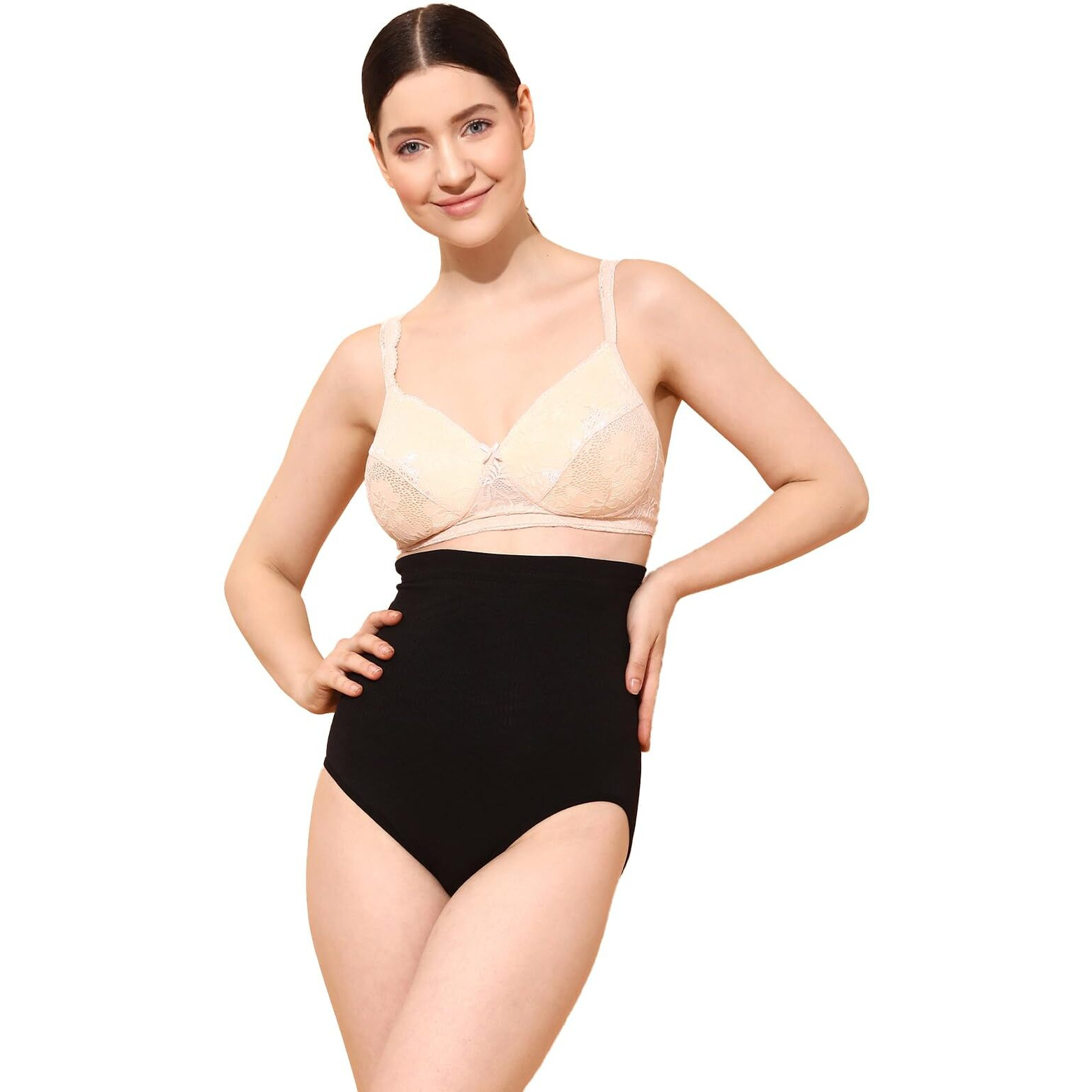 Clovia Women's Other Control Panty (Sw0009P13-L/Xl_Black_Large / X-Large)