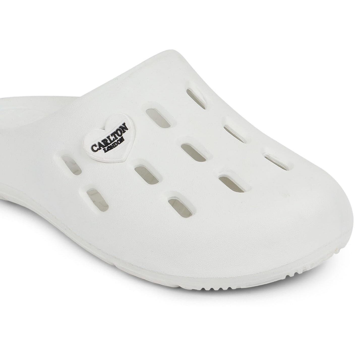 Carlton London Womens Cl-D-W-14 Off-White Clog - 6 Uk (Cl-D-W-14)
