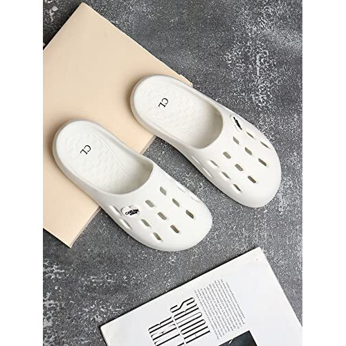Carlton London Womens Cl-D-W-14 Off-White Clog - 7 Uk (Cl-D-W-14)