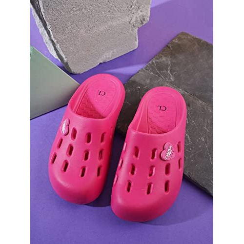 Carlton London Womens Cl-D-W-14 Fusia Clog - 6 Uk (Cl-D-W-14)