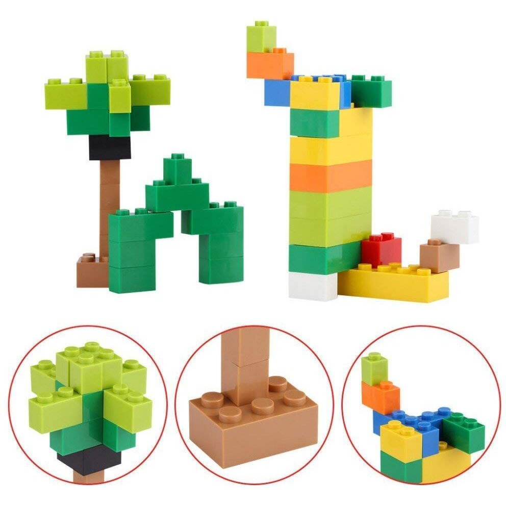 Webby Kid's Abs Building Blocks Construction Set (Multicolor) - 250 Pieces