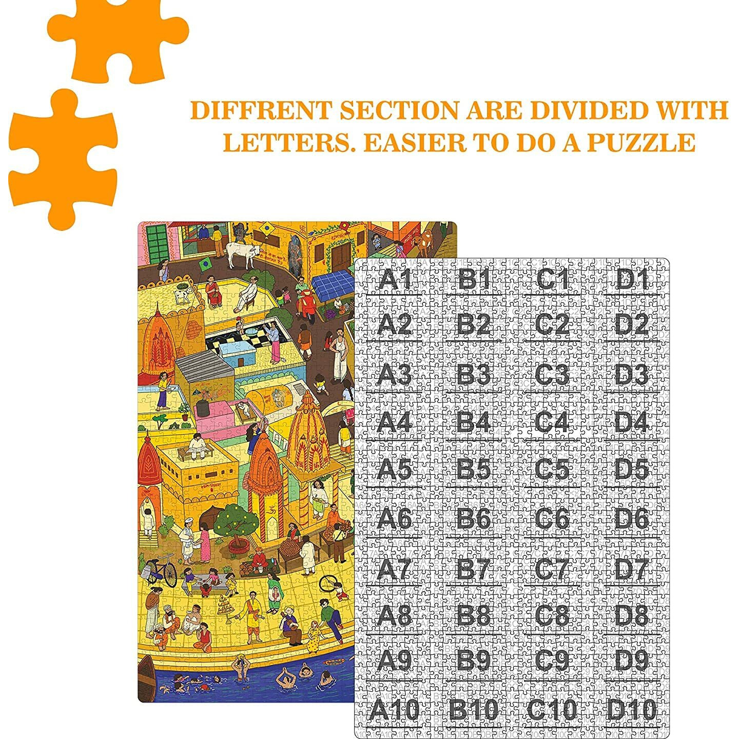 Webby Holy City Varanasi Jigsaw Puzzle | Best Gift For Teenager | Fun And Challenging | Puzzle For Adult & 14+ Kids, 1000 Pieces Puzzle