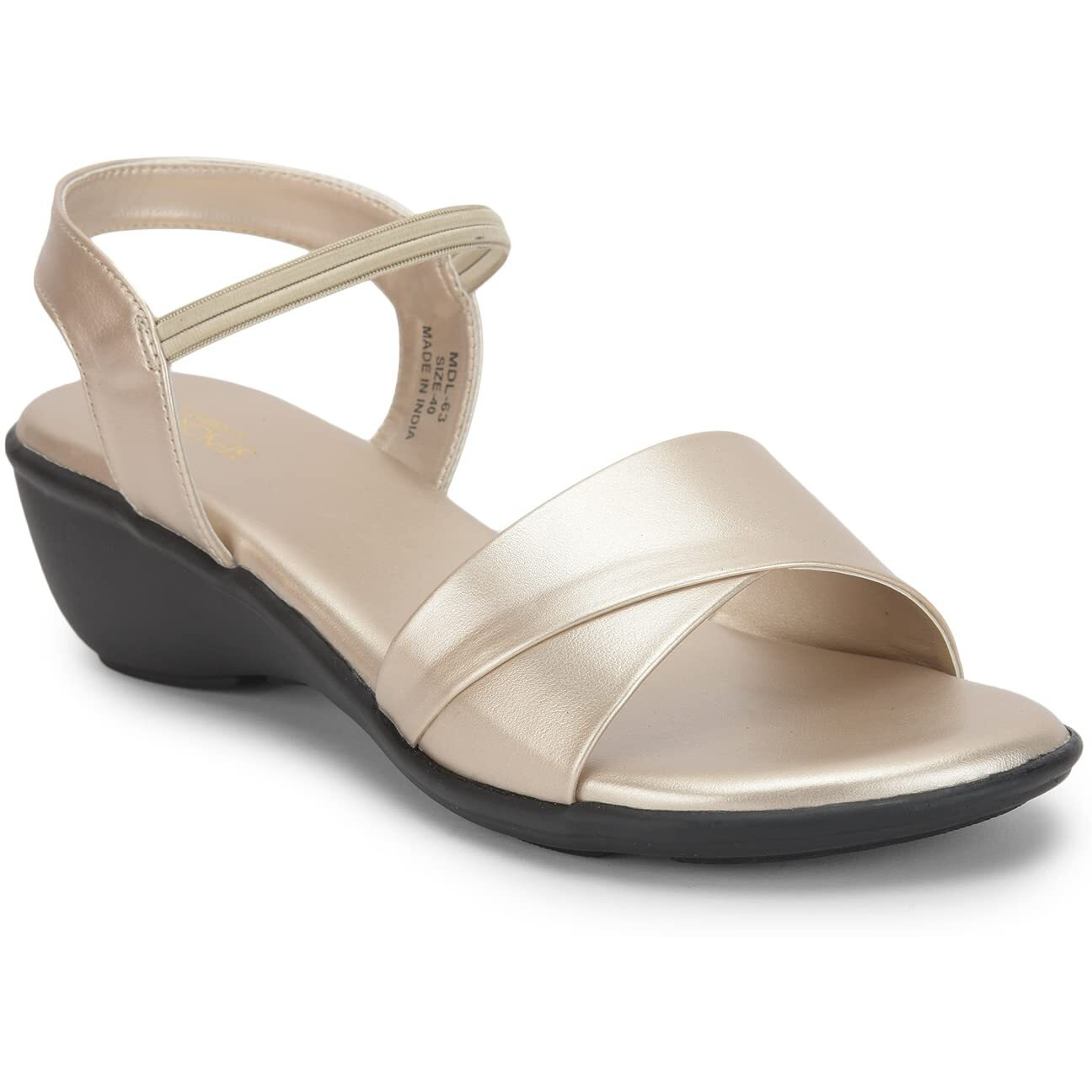 Liberty Women's Mdl-63 Silver Casual Sandal (Uk-3)