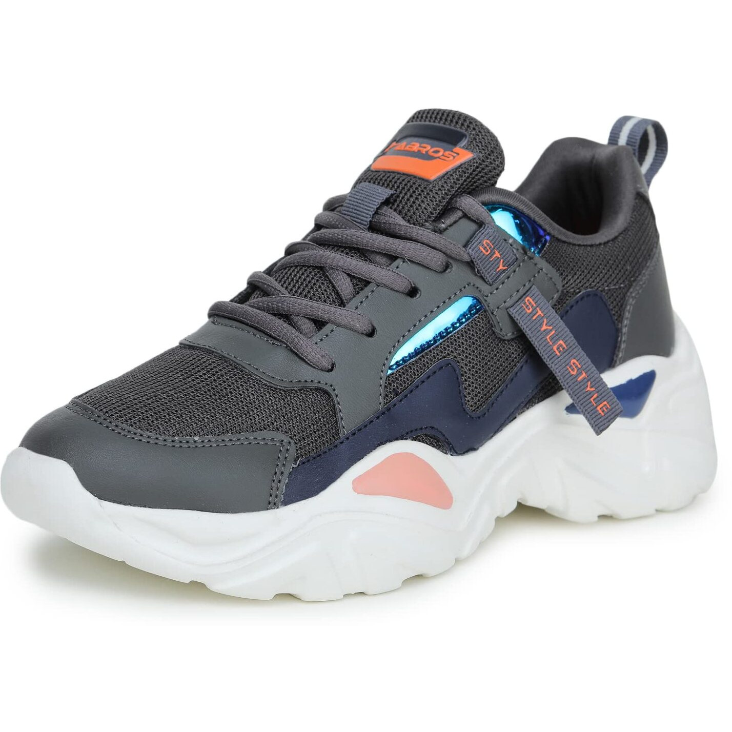 Abros Women's Serena Assl0141 Shoe's -D.Grey/L.Navy -7Uk
