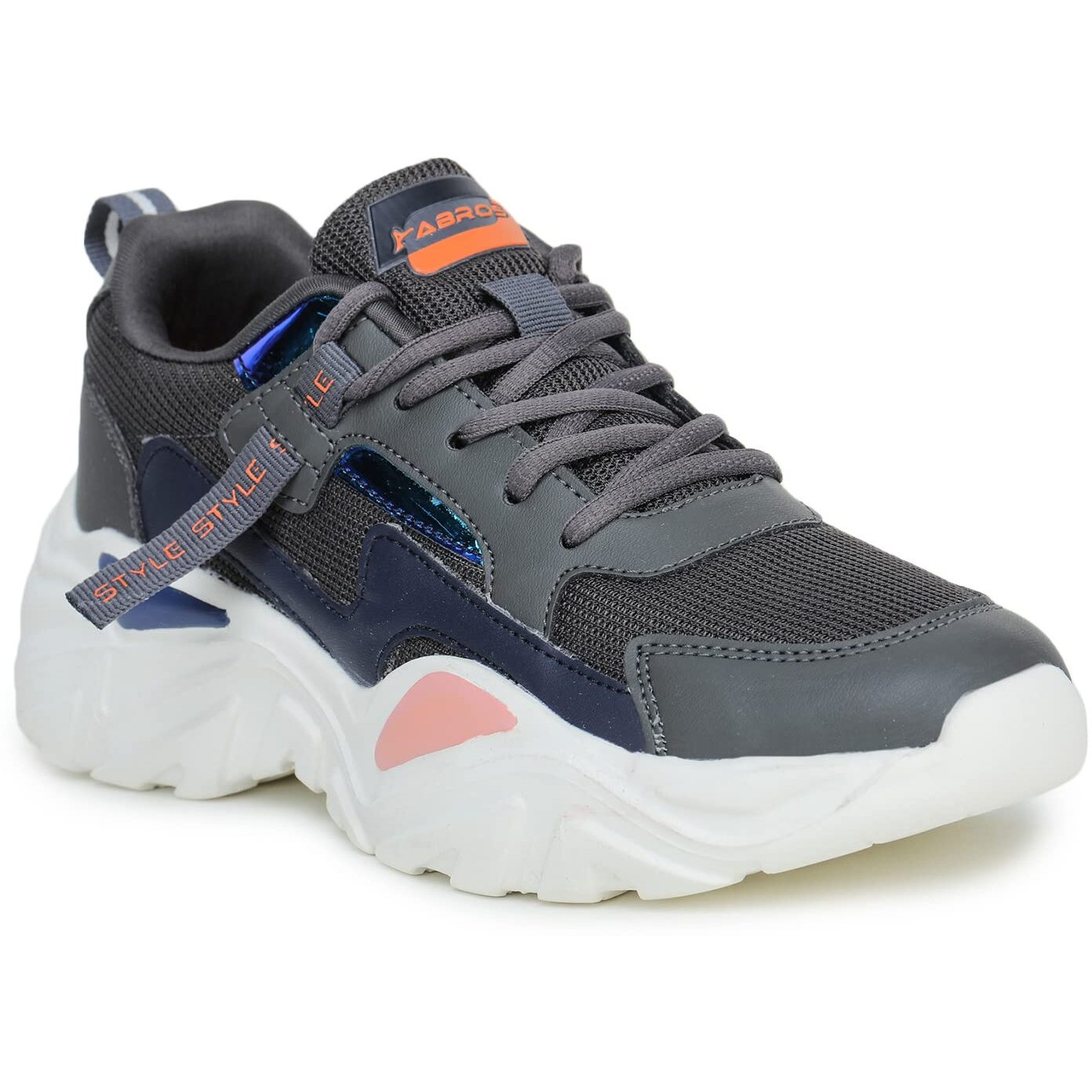 Abros Women's Serena Assl0141 Shoe's -D.Grey/L.Navy -7Uk