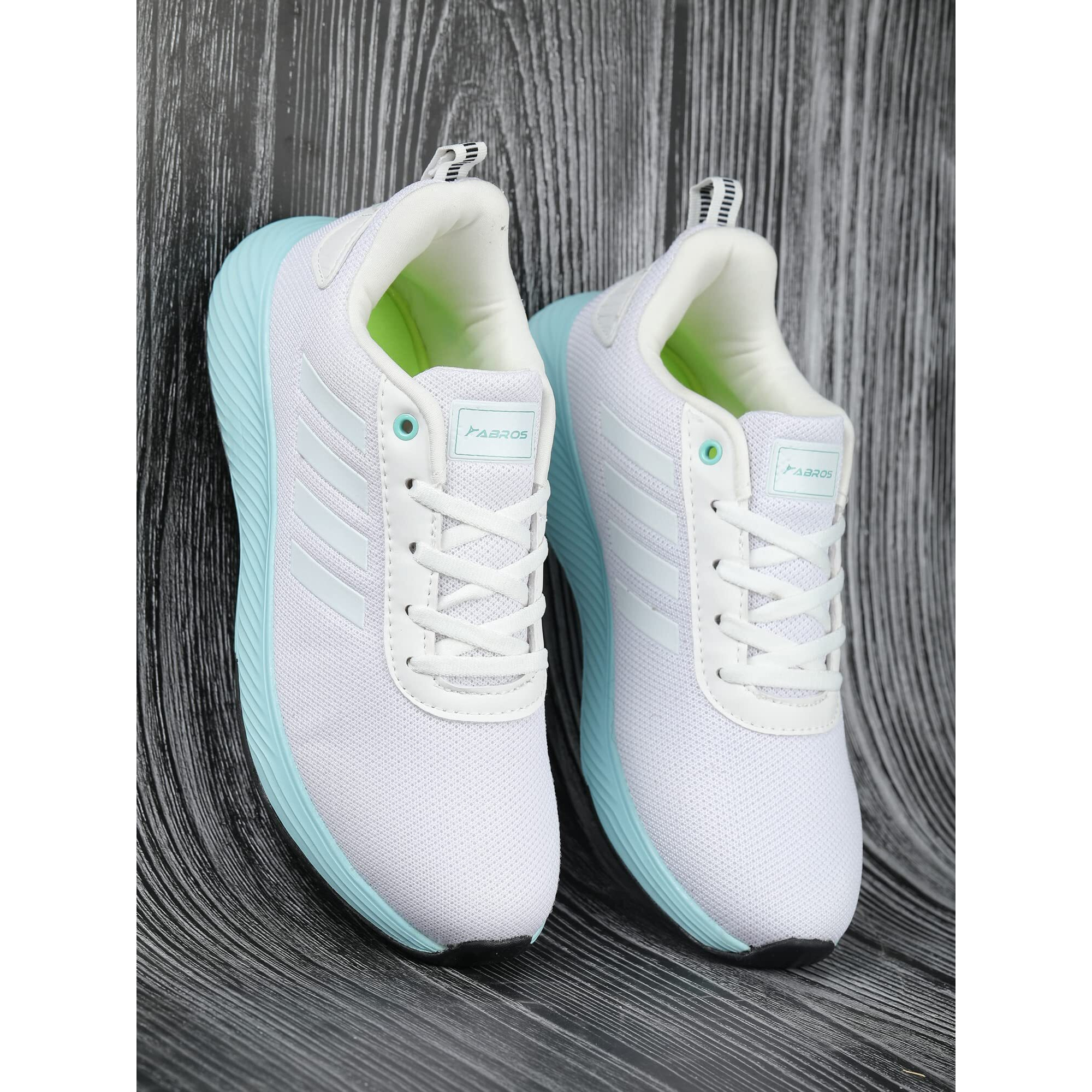 Abros Men's Prime-N Assg1112N Sports Shoes_White/Mint_6Uk