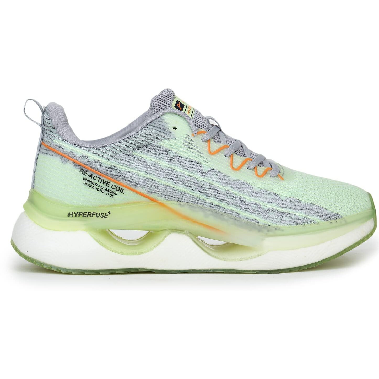 Abros Men's Sprint Assg1268 Abs Hyperfuse Sports Shoes_Sea Mist/L.Grey_6Uk