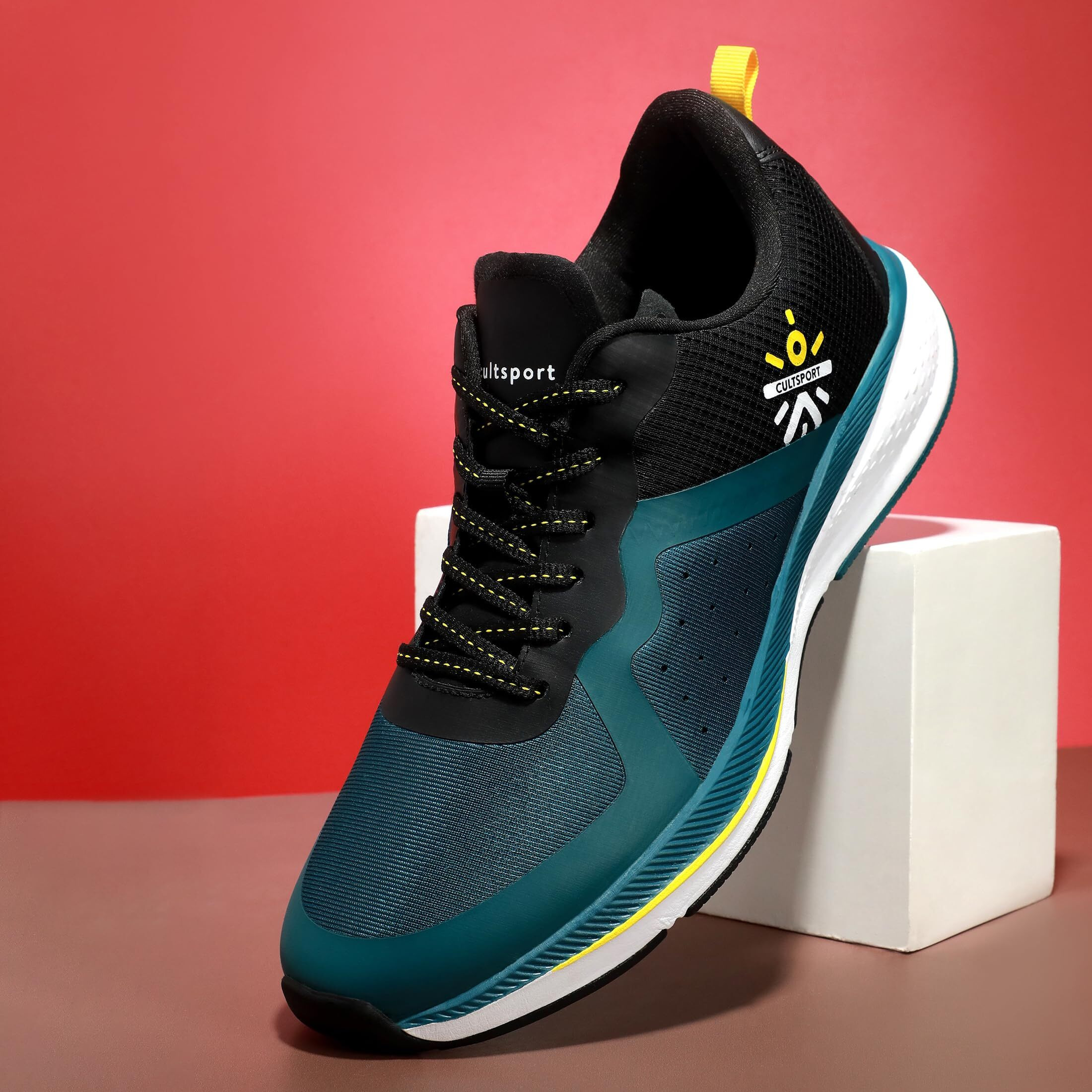 Cultsport Speedster Men Running Shoe (Cs700335Uk10_Black_Uk10)